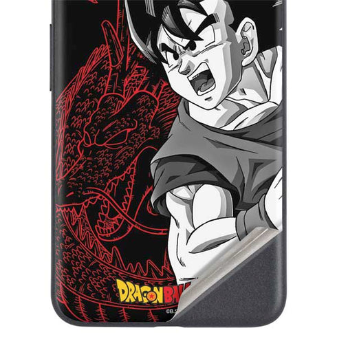 Dragon Ball Z Goku and Shenron Google Pixel 4a 5G Skin